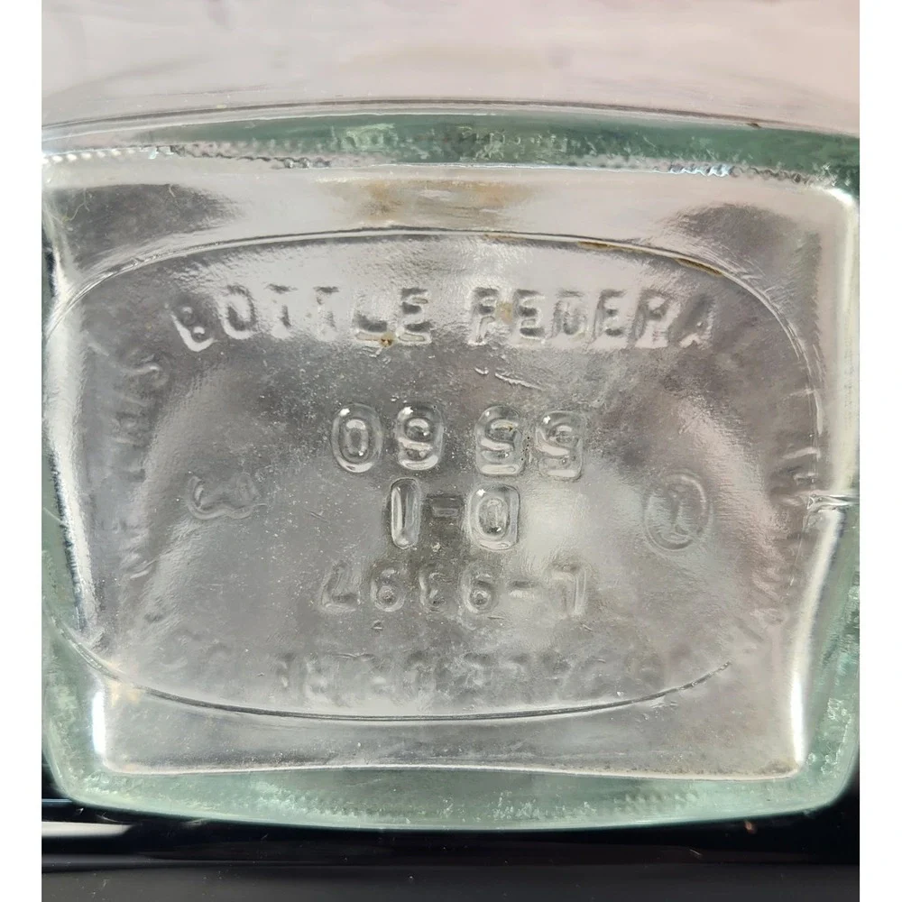 Prohibition Era Clear Vintage Liquor Decanter History